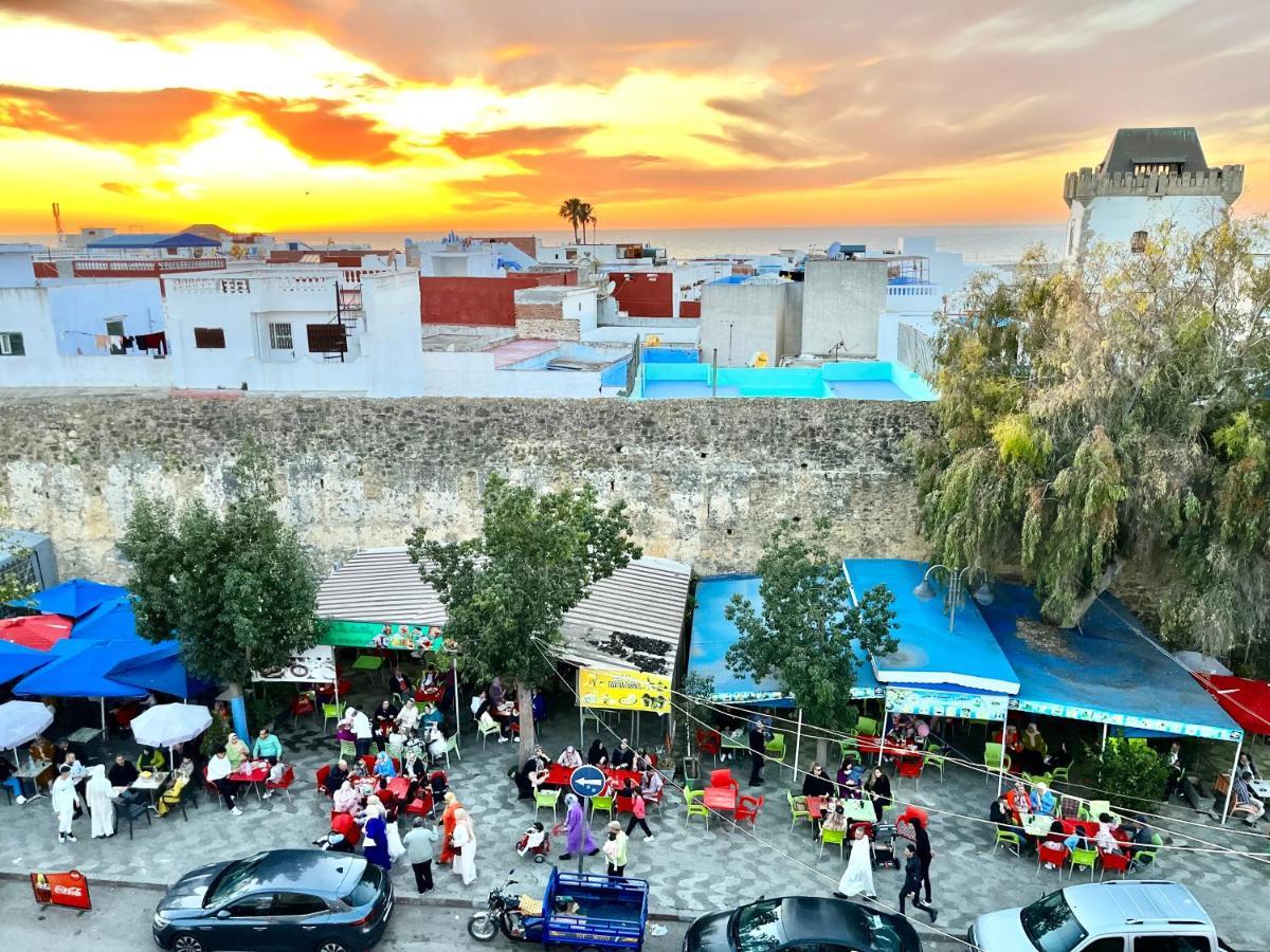 Soleado Apartamento Al Lado De La Preciosa Medina , A 3 Minutos De La Playa Andando II Lägenhet Asilah Exteriör bild
