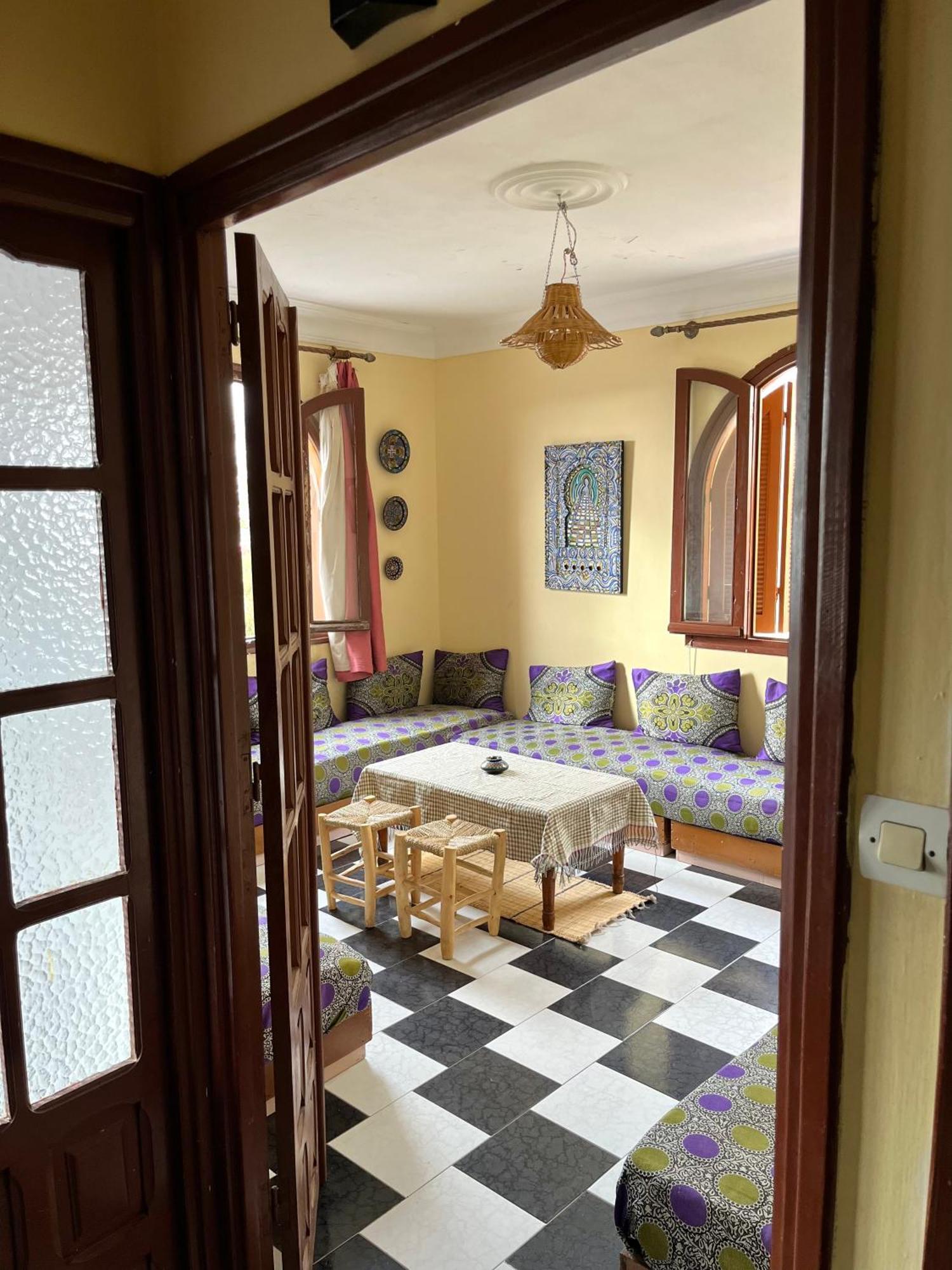 Soleado Apartamento Al Lado De La Preciosa Medina , A 3 Minutos De La Playa Andando II Lägenhet Asilah Exteriör bild